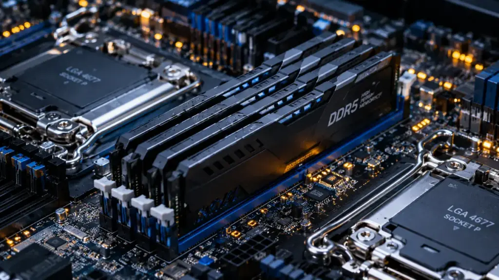 Volatile RAM server hardware components used by commercial vpns
