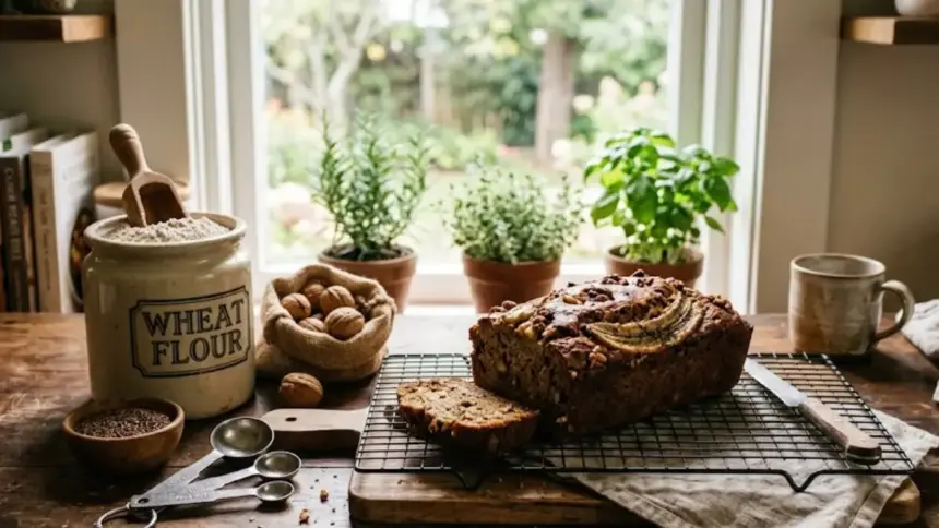 addiction recovery baked goods banana bread