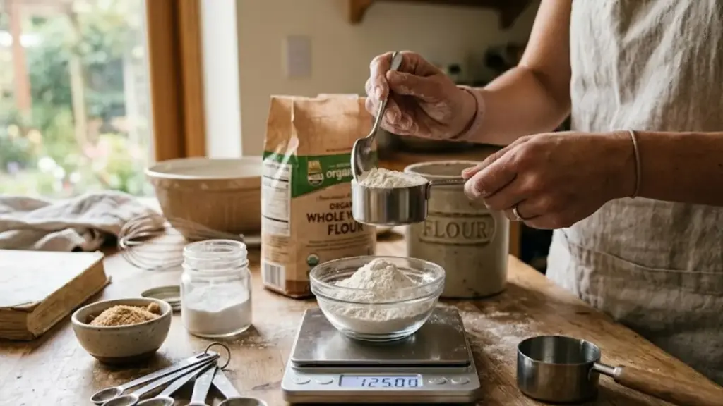 addiction-recovery-measuring-ingredients-baking-scale