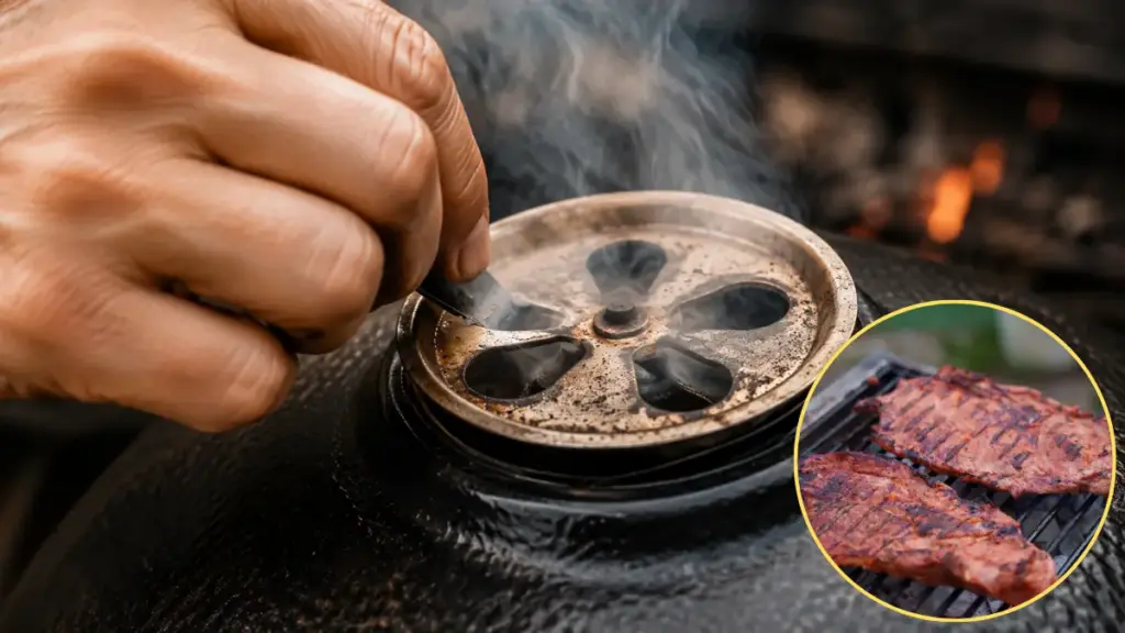 adjusting-barbecue-smoker-air-vents-to-increase-cooking-temperature