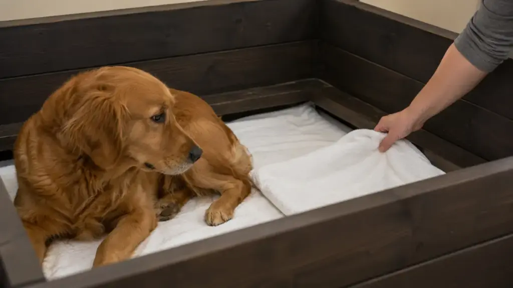 adjusting-domestic-nesting-materials-to-prepare-for-a-clear-sign-of-a-dog-giving-birth