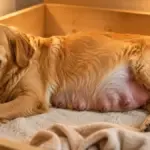 advanced canine whelping biology and environmental monitoring for a clear sign of a dog giving birth
