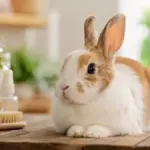 advanced chemical free parasite control and environmental sanitation methods in a rabbit flea treatment