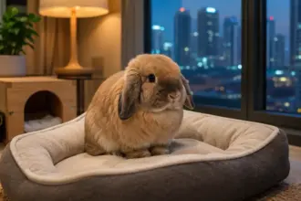 advanced high rise lagomorph behavior modification and sound desensitization for holland lop bunny