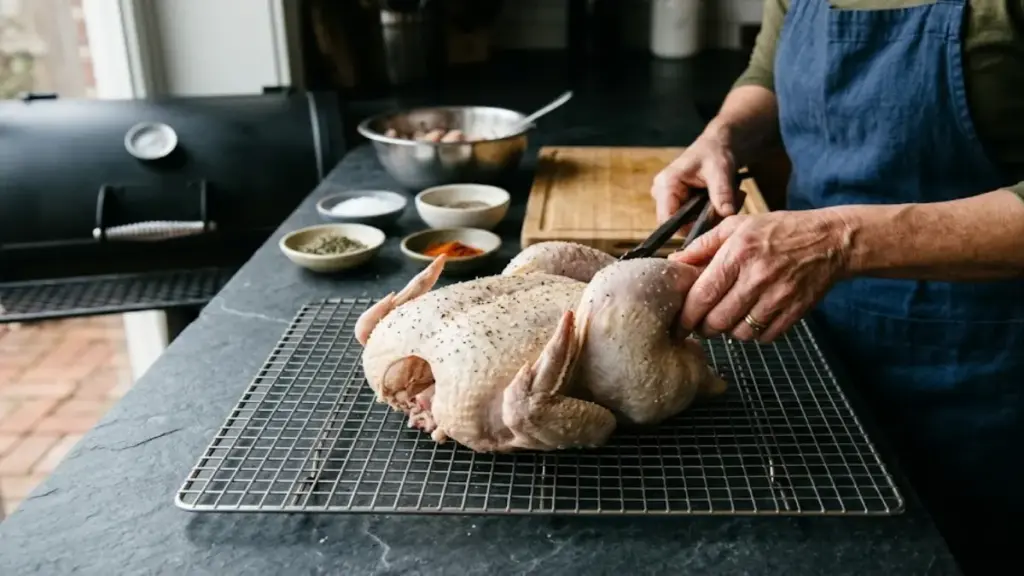 air-drying-raw-poultry-on-a-wire-rack-inside-a-refrigerator