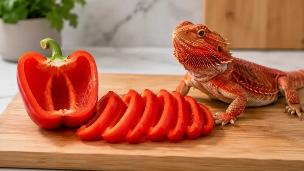 bearded-dragon-diet-fresh-red-bell-pepper-slices-to-safely-enhance-your-red-bearded-dragon-color