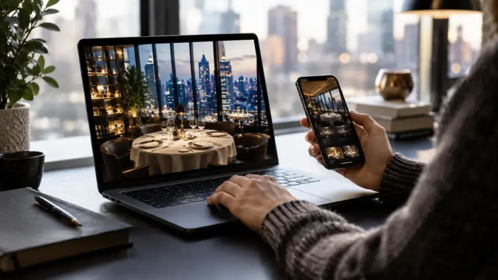 best-restaurants-new-york-online-table-reservation-laptop