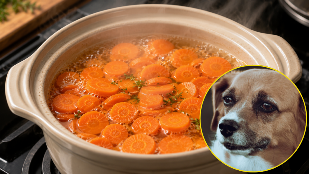 simmering-sliced-carrots-pot-broth-bland-diet-for-dogs-with-diarrhea