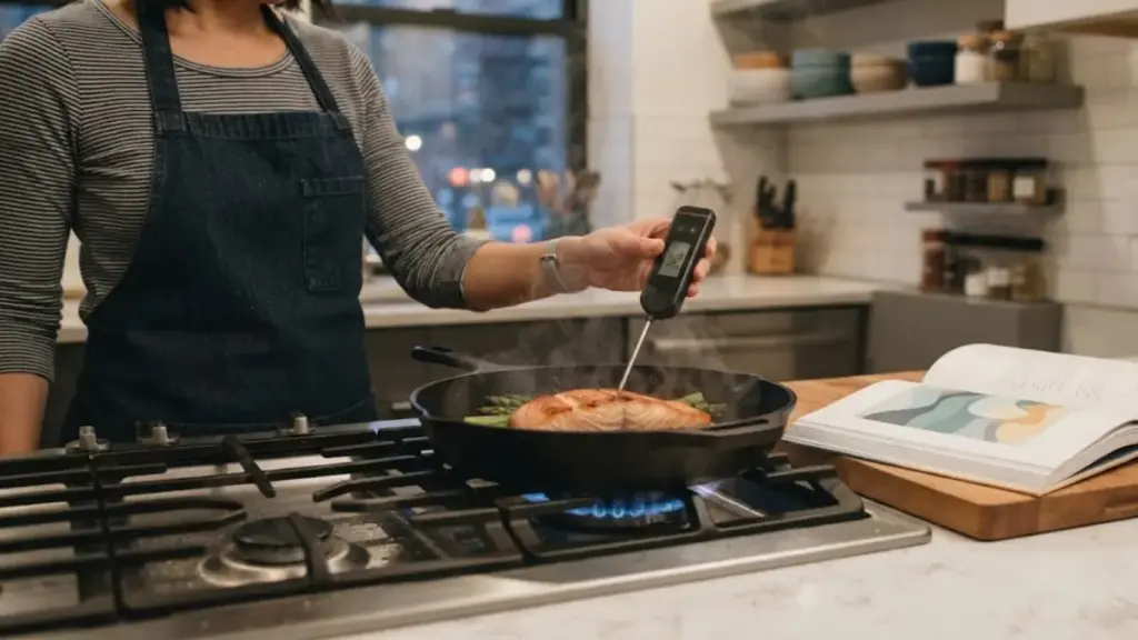 checking-the-temperature-of-cooking-food-with-a-digital-thermometer