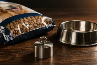 clean dry dog food bag and magnet prepared for quality checks linked to food recalls dog