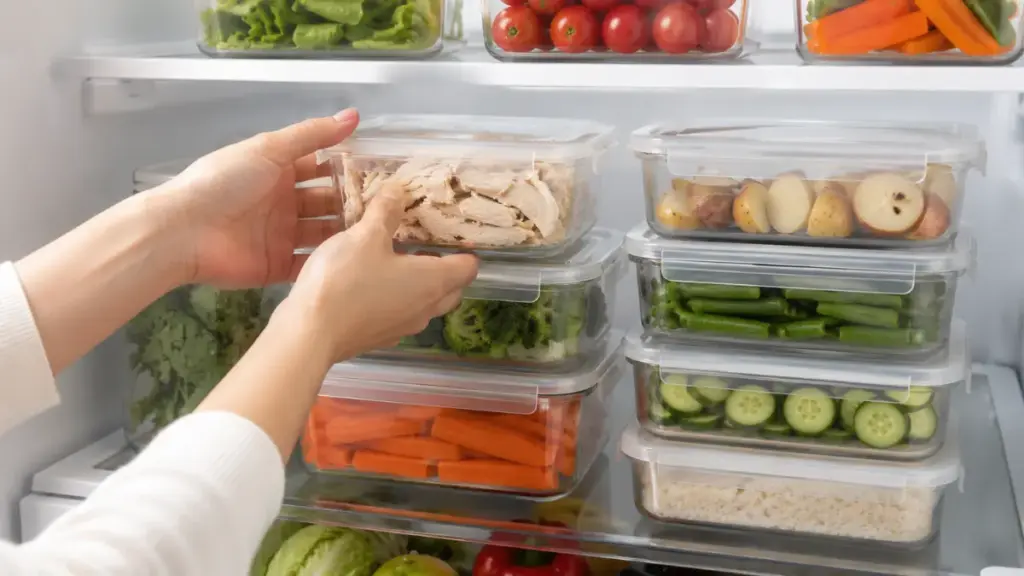 clear-plastic-food-storage-containers-arranged-neatly-inside-a-refrigerator