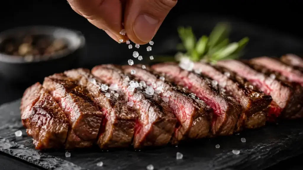coarse-sea-salt-crystals-falling-on-sliced-steak-for-japanese-wagyu-filet-mignon