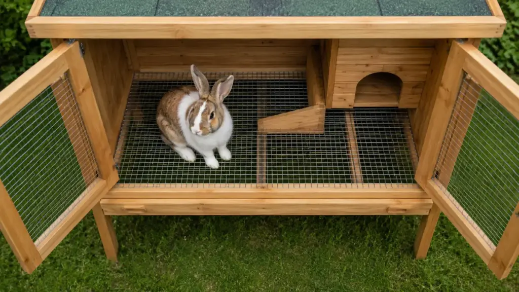 complete-interior-enclosure-wipe-down-protocols-to-support-a-thorough-rabbit-flea-treatment