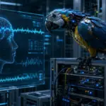 concept of artificial artificial intelligence parrot
