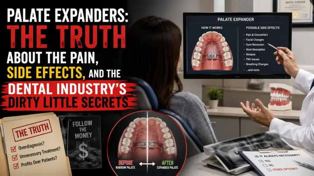 consultation with orthodontist about palate expanders