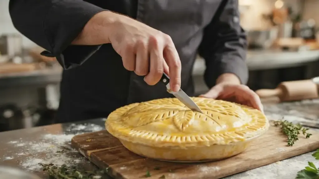 cook-scoring-ventilation-lines-on-raw-pastry-for-chicken-pot-pie-ideas