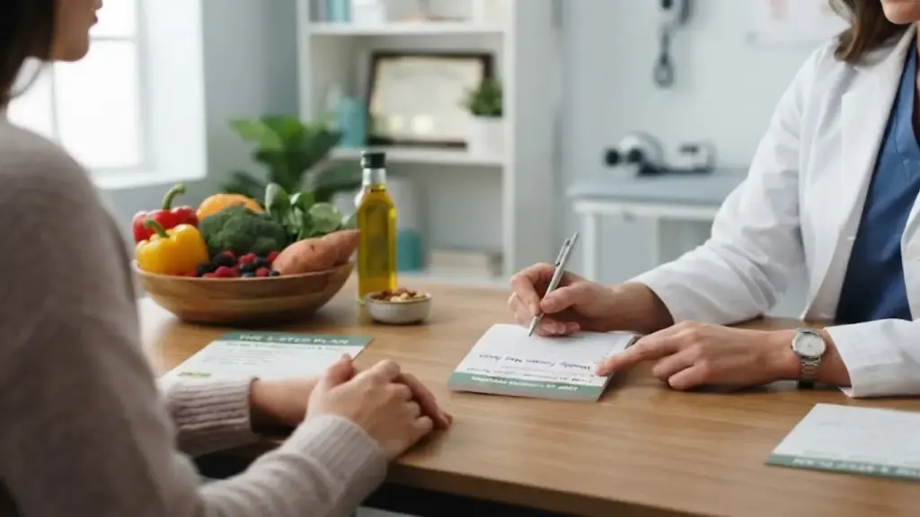 cooked-green-vegetables-and-prescription-medication-guidance-for-food-as-medicine-safety