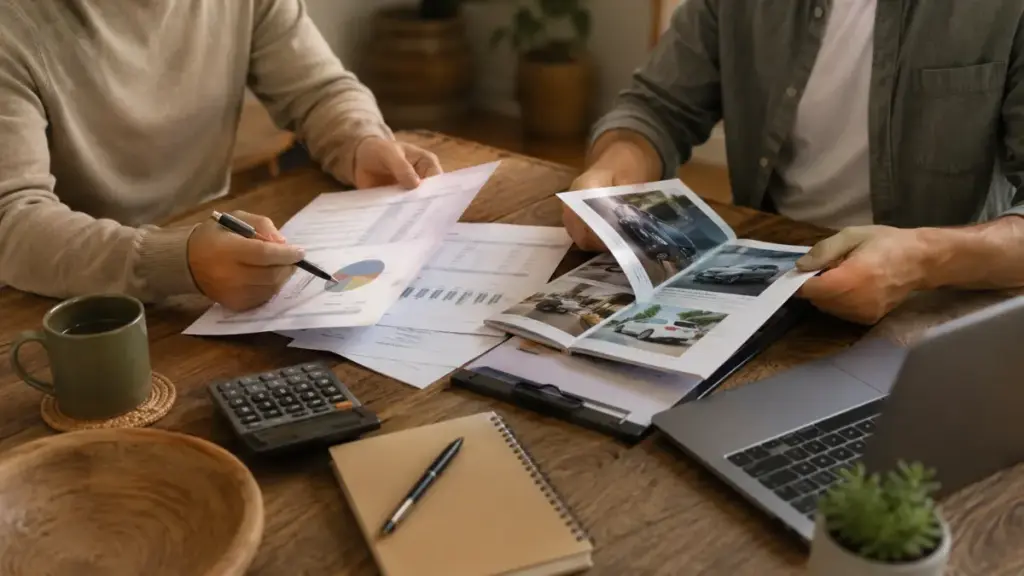 couple-reviewing-financial-planning-documents-after-mdlottery-lottery-win
