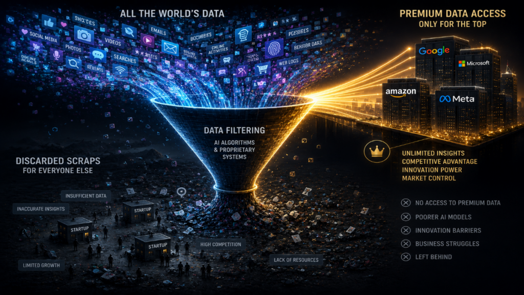 The bottleneck effect on Artificial AI data access and digital scraping
