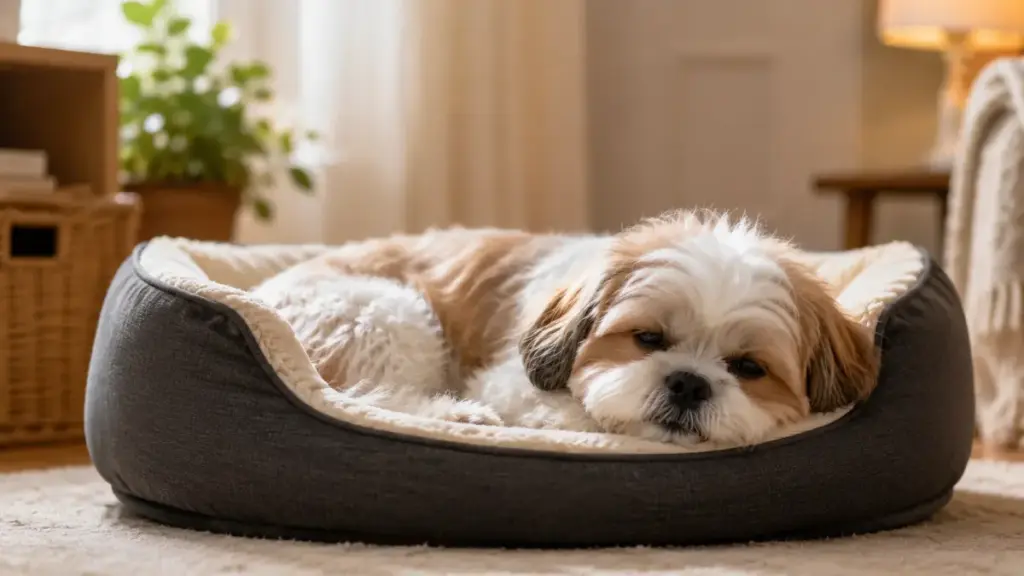 dog-resting-after-rabies-injection-for-dog