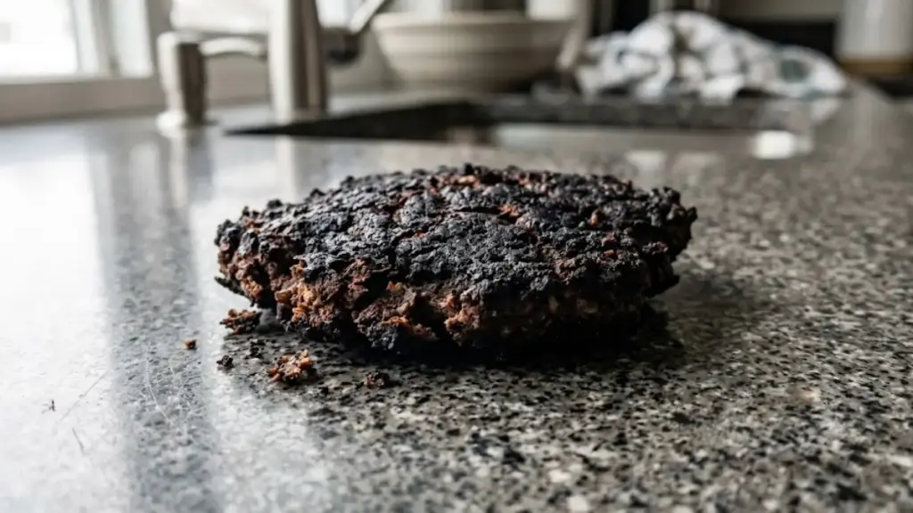 dry-charred-overcooked-beef-patty-showing-crumbly-low-moisture-textures