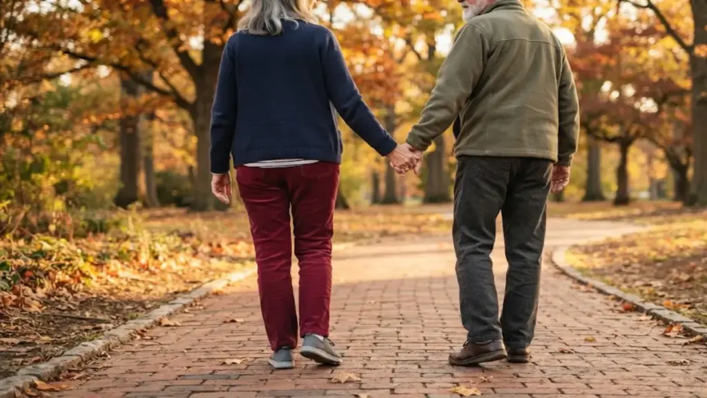 elderly-couple-walking-hand-in-hand-on-smooth-park-pathway-weekly-exercise