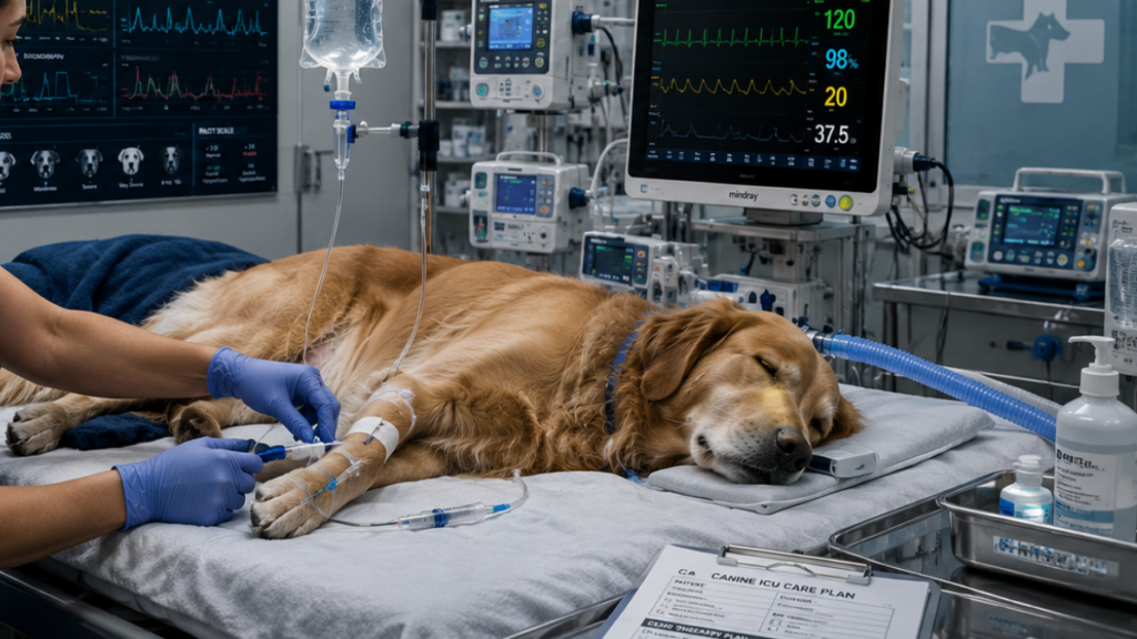 Clinical fluid therapy following severe low fat dog food for pancreatitis formulation errors