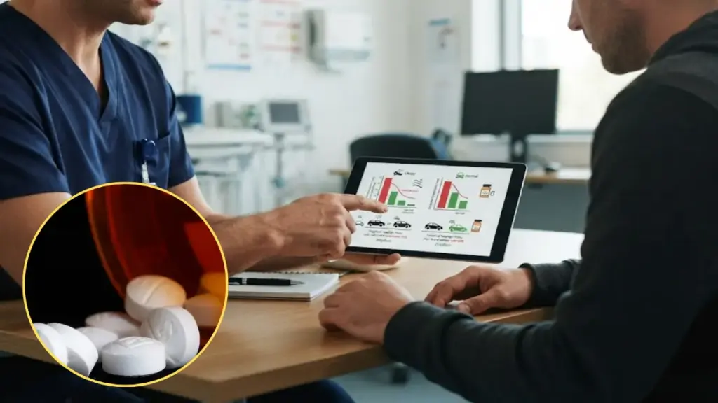 emergency-coordinator-showing-safety-charts-to-a-driver-on-a-tablet-akl