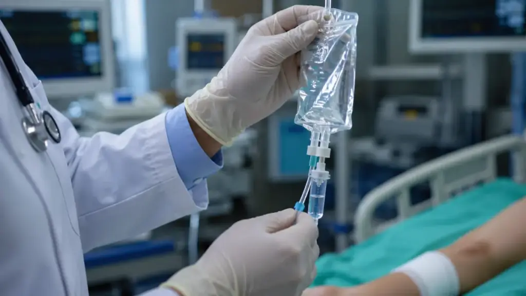 emergency-doctor-preparing-intravenous-antivenom-for-snake-bite-treatment