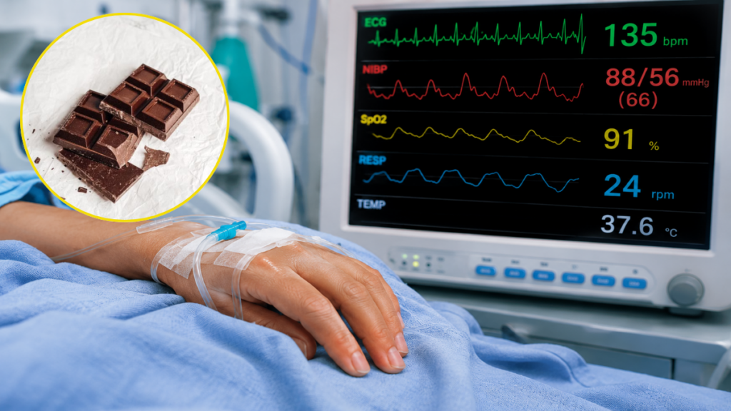 Advanced patient monitoring following toxic chocolate recall exposure