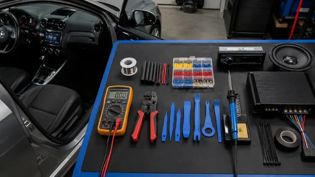 essential tools for Apple CarPlay professional installation