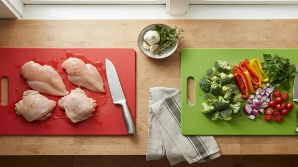 food-poisoning-color-coded-cutting-boards-isolation
