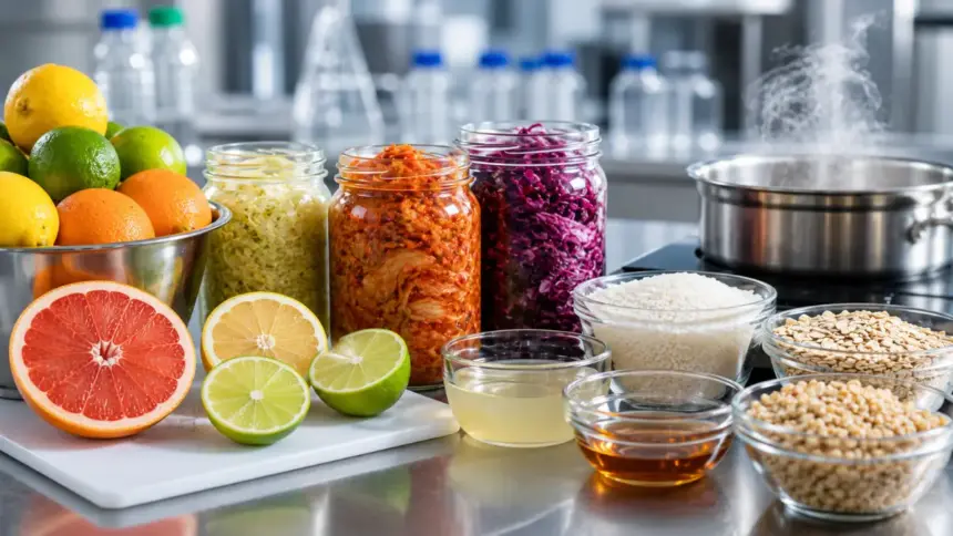 food poisoning pathogen barriers citrus and grains