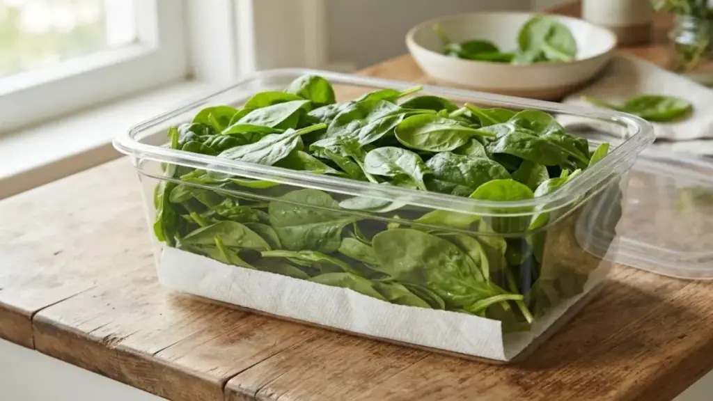  food-storage-paper-towel-greens