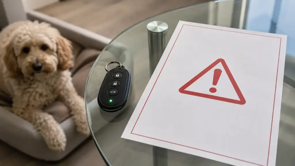 formal-apartment-noise-infraction-notice-letter-for-barking-dog-noise-on-a-tabletop