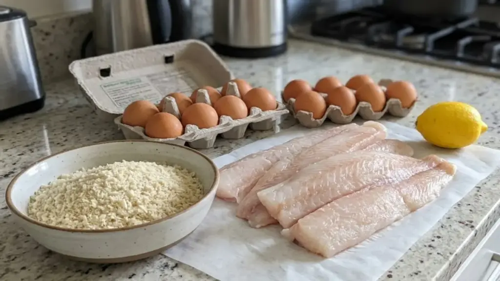 fresh-raw-pollock-fillets-and-panko-breading-station-on-a-clean-countertop
