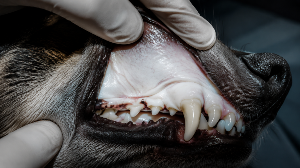 fully-expanded-dark-pupil-septic-shock-abnormal-dog-body-behavior