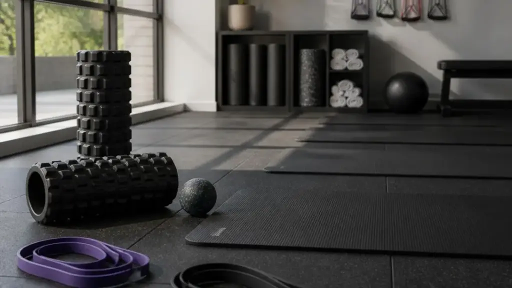 gym-recovery-zone-setup-for-muscle-pump-rest