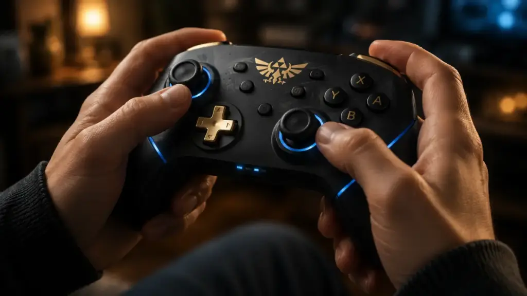 hands-holding-illuminated-modern-game-controller