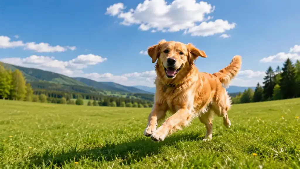 healthy-dog-leaping-joyfully-free-from-dangerous-colors-of-dog-feces-pathologies