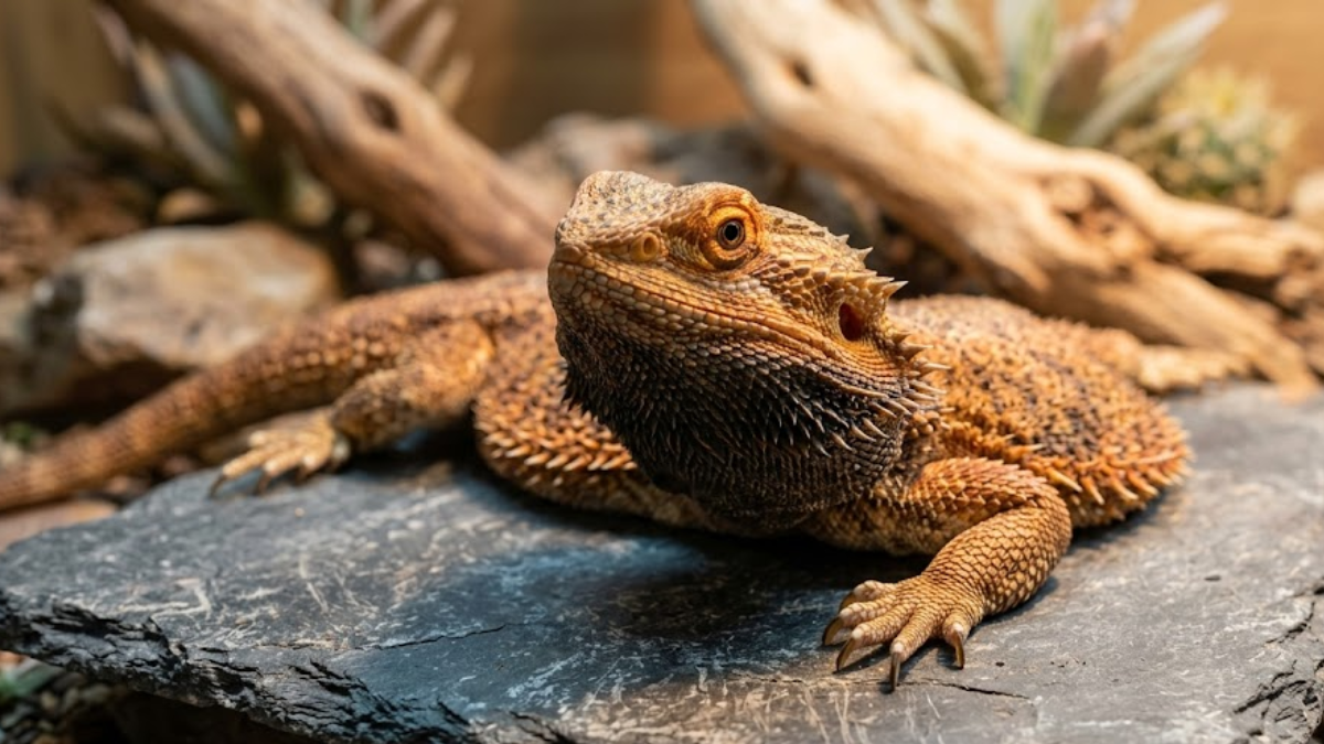 healthy reptile before bearded dragon food poisoning symptoms