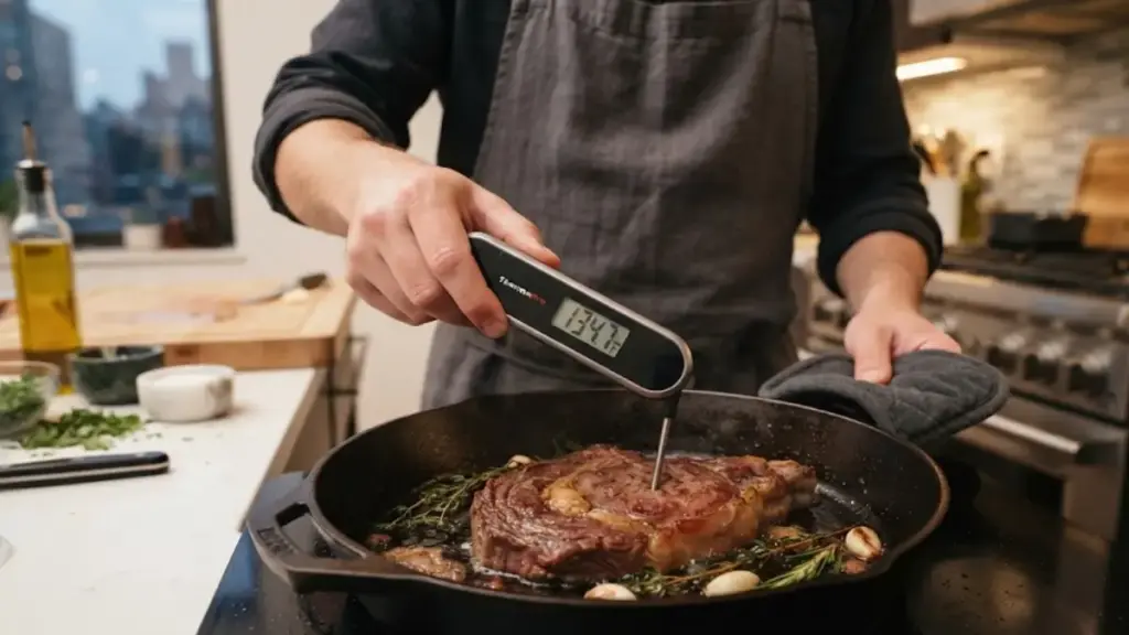 high-end-digital-meat-thermometer-checking-the-core-of-a-seared-steak-for-the-recipe-quick-dinner
