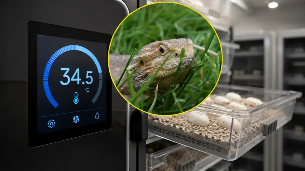 high-precision-digital-incubator-temperature-settings-for-experimental-bearded-dragon-eggs