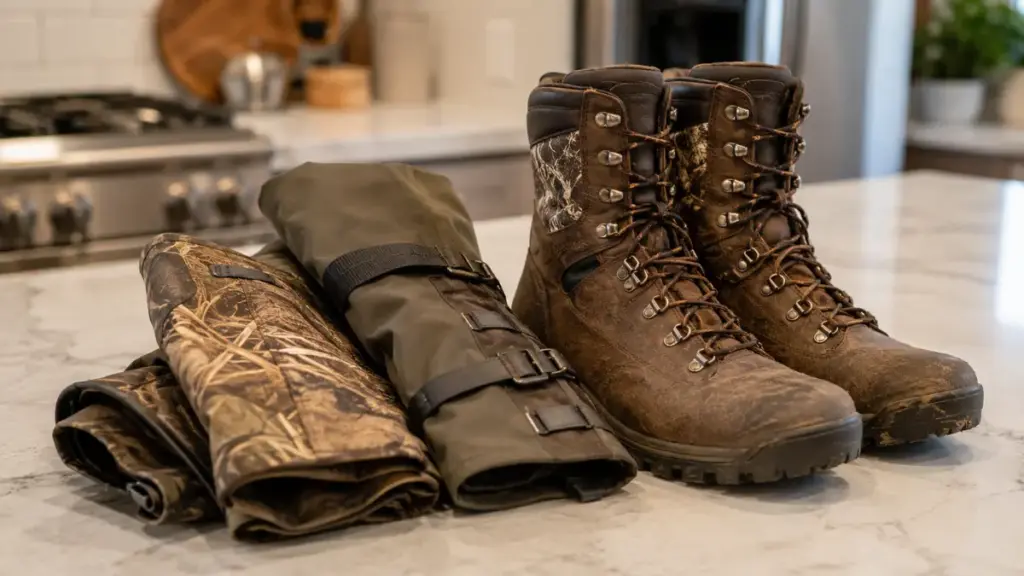 high-quality-leather-boots-and-protective-gaiters-for-hunting-in-florida-seasons