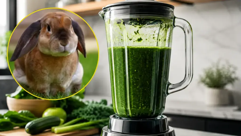 homemade-rabbit-treats-green-vegetable-smoothie-optimizing-what-food-does-a-bunnies-eat