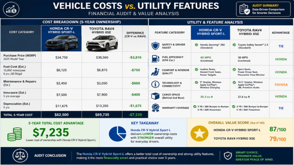 honda-cr-v-hybrid-financial-audit-table