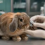 how to treat a rabbit with diarrhea veterinary examination