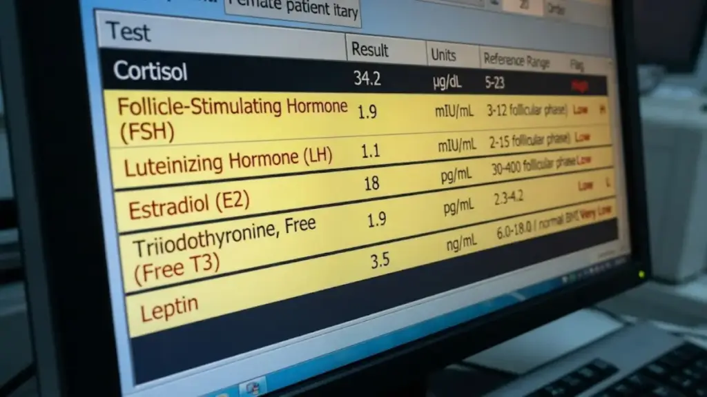 laboratory-blood-panel-report-on-a-medical-viewing-screen