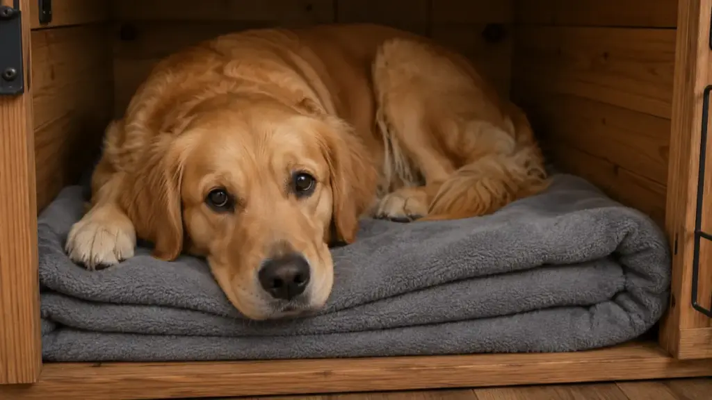 lining-whelping-boxes-with-high-traction-washable-fleece-blankets