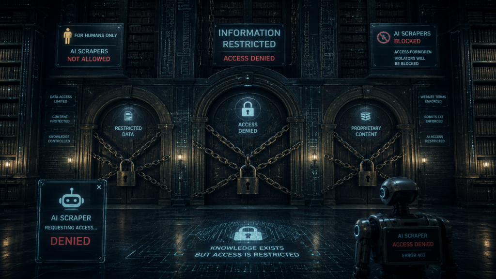 locked-digital-library-data-artificial-ai
